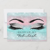 Glitte Wimpers Grijs Visagist Certificaat Cadeau (Achterkant)