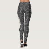 Glitter2_ Verander het gezicht van depressie Leggings (Achterkant)