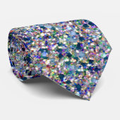 Glitter 02 Sparkle Shiny Shimmer Stropdas (Opgerold)