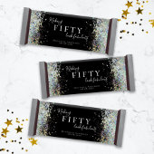 Glitter 50th Birthday Favor Snoep Bar Wrapper