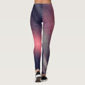 Glitter Abstract Patroon Leggings (Achterkant)