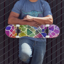 Glitter Abstracte geometrische octagon