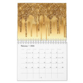 Glitter-accessoires met gouden verf, met reserveon kalender (Feb 2026)