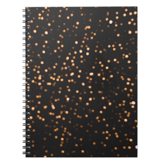 Glitter achtergrond gouden textuur notitieboek (Voorkant)