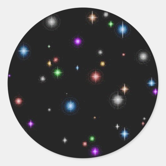 Glitter achtergronden | GraphicsGrotto-45 Ronde Sticker (Voorkant)