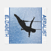 Glitter Aerialist Fleece Deken (Voorkant (Horizontaal))