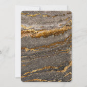 Glitter Afstudeerder Pet, Confetti Stone Marble Af Kaart (Achterkant)