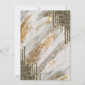 Glitter Afstudeerder Pet, Gold Drivers, Glitter Af Kaart (Achterkant)