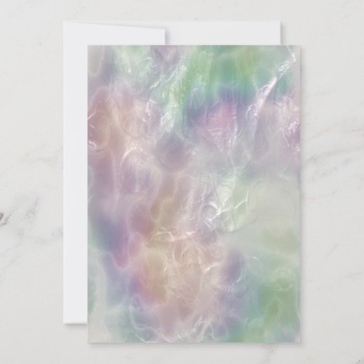 Glitter Afstudeerder Pet, Silver Drivers, Opal Hol Kaart (Achterkant)