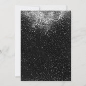 Glitter Afstudeerhoed, Disco Bal Confetti, Wijn Kaart (Achterkant)