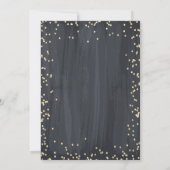 Glitter Afstudeerhoed, Glas Diamanten Afstuderen Kaart (Achterkant)