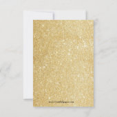 Glitter Afstuderen Aankondiging 2 Foto's 3x5 (Achterkant)