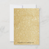 Glitter Afstuderen Aankondiging 2 Foto's 3x5 (Achterkant)