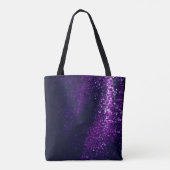 Glitter All-Over-Print Tote Bag (Achterkant)