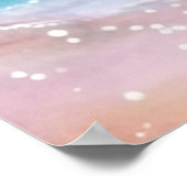 *~* Glitter AP60 Kust Zee Ocean Sand Beach Wave Poster (Hoek)