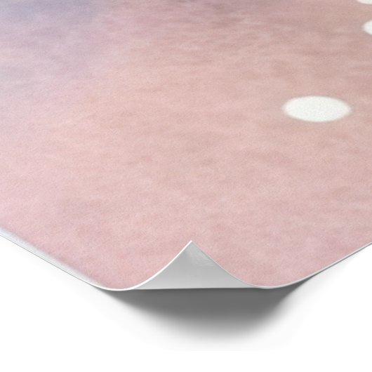 *~* Glitter AP60 Kustoceaan Zee Zand Beach Wave Poster (Hoek)