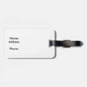 Glitter Arizona vlag aanpasbaar bagagelabel (Achterkant horizontaal)