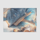 Glitter Assepoester Gown & Glass Slipper Decoupage Tissuepapier (Voorkant)