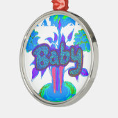 Glitter Baby  Hakuna Matata cadeaus.png Metalen Ornament (Links)