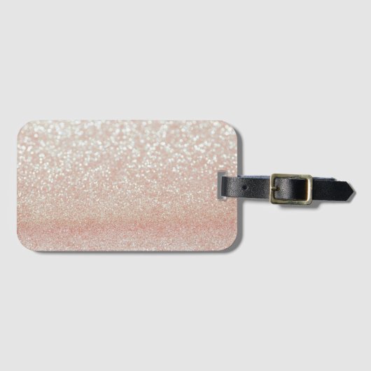 Glitter Bagagelabel (Voorkant (horizontaal))