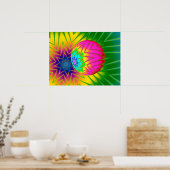 Glitter Ball Fractal Poster (Keuken)