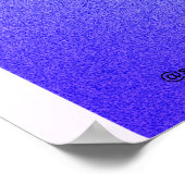 Glitter Beauty Make-up Nagelsalon Menu Prijslijst Poster (Hoek)