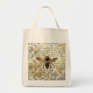 Glitter Bee op  Ephemera Tote Bag