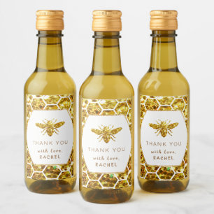 glitter bek dank u wijnlabel wijn etiket
