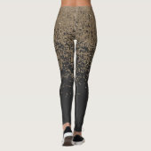 Glitter Black Ombre Leggings (Achterkant)