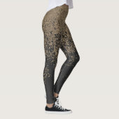 Glitter Black Ombre Leggings (Rechts)