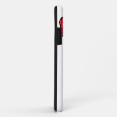 glitter black santa claus Case-Mate iPhone case (Achterkant/rechts)