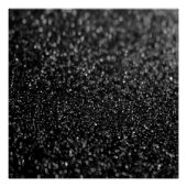 Glitter Black Shiny Perfect Poster (Voorkant)