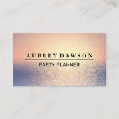 Glitter Blend Achtergrond Visitekaartje (Voorkant)