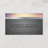 Glitter Blend Achtergrond Visitekaartje (Achterkant)