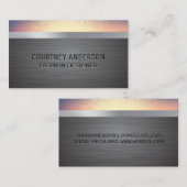 Glitter Blend Achtergrond Visitekaartje (Voorkant / Achterkant)