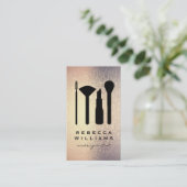 Glitter Blend Background Makeup Set Visitekaartje (Staand voorkant)
