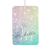 Glitter Bokeh Glamoureuze Elegant Luchtverfrisser (Voorkant)