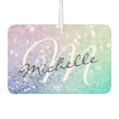 Glitter Bokeh Glamoureuze Elegant Luchtverfrisser (Voorkant)