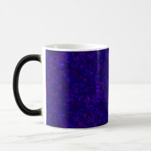 Glitter bokeh glinsterende afdruk magische mok