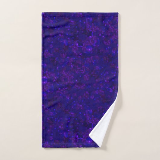 Glitter bokeh sparkle print bad handdoek (Handdoek)