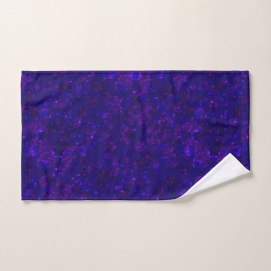 Glitter bokeh sparkle print bad handdoek (Handdoek)