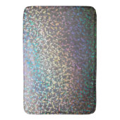 Glitter bokeh sparkle print badmat (Voorkant Verticaal)