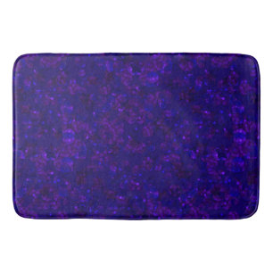 Glitter bokeh sparkle print badmat