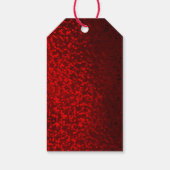 Glitter bokeh sparkle print cadeaulabel (Achterkant)