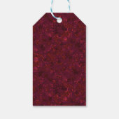 Glitter bokeh sparkle print cadeaulabel (Achterkant)