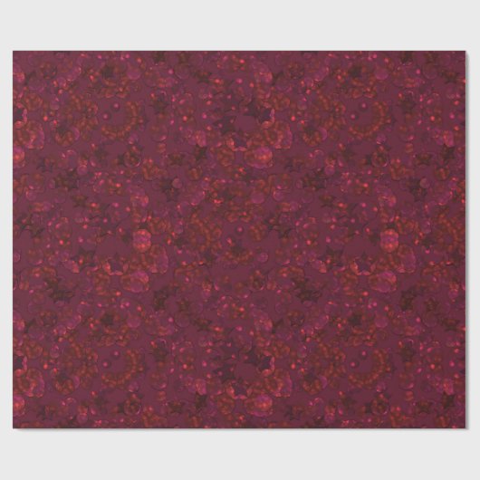 Glitter bokeh sparkle print cadeaupapier (Vlak)