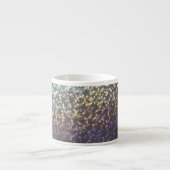Glitter bokeh sparkle print espresso kop (Voorkant)