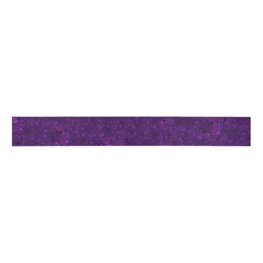 Glitter bokeh sparkle print grosgrain lint (Voorkant)