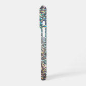 Glitter bokeh sparkle print iPhone hoesje (Linkerkant)