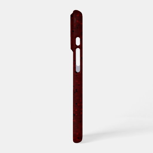 Glitter bokeh sparkle print iPhone hoesje (Linkerkant)